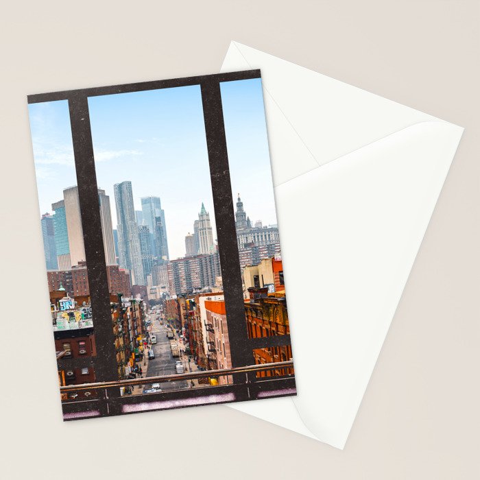 New York City Window Views Stationery Card Gallery Image 2