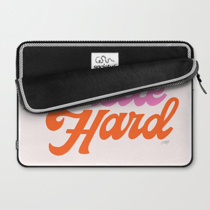 Hustle Hard Laptop Sleeve Gallery Image 2