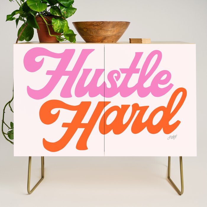 Hustle Hard Credenza Gallery Image 1