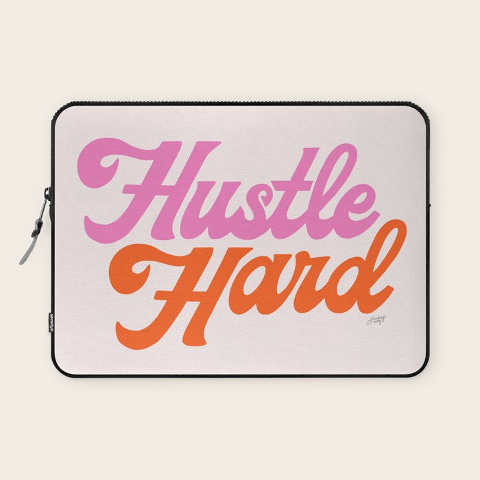 Hustle Hard Laptop Sleeve Gallery Image 1