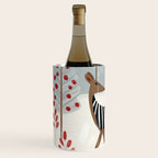 Deer In the Snowy Forest Wine Chiller Gallery Image 2