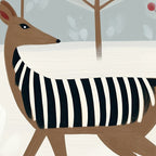 Deer In the Snowy Forest Coffee Mug Gallery Image 2