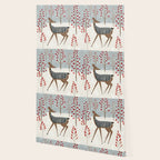 Deer In the Snowy Forest Wallpaper Gallery Image 2