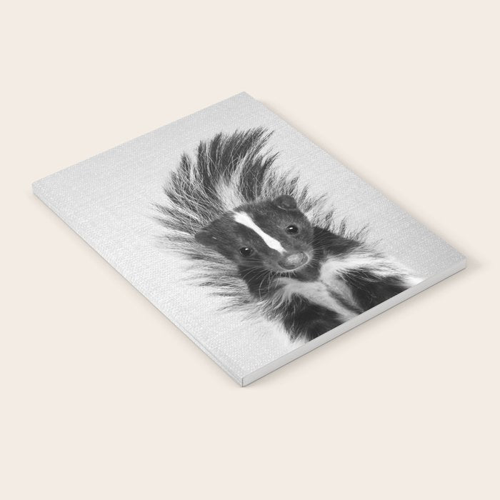 Skunk - Black & White Notebook Gallery Image 1