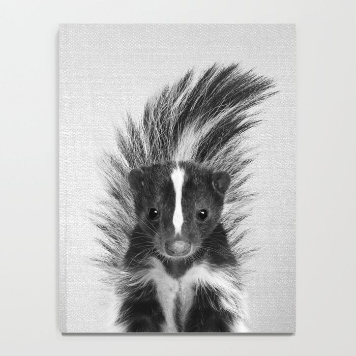 Skunk - Black & White Notebook Gallery Image 4