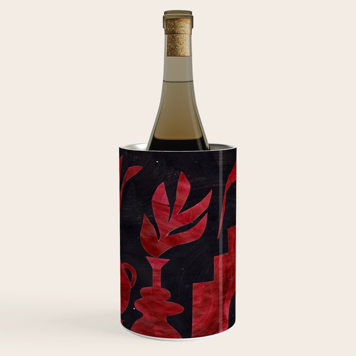 Crimson Village At Night  Wine Chiller Gallery Image 1