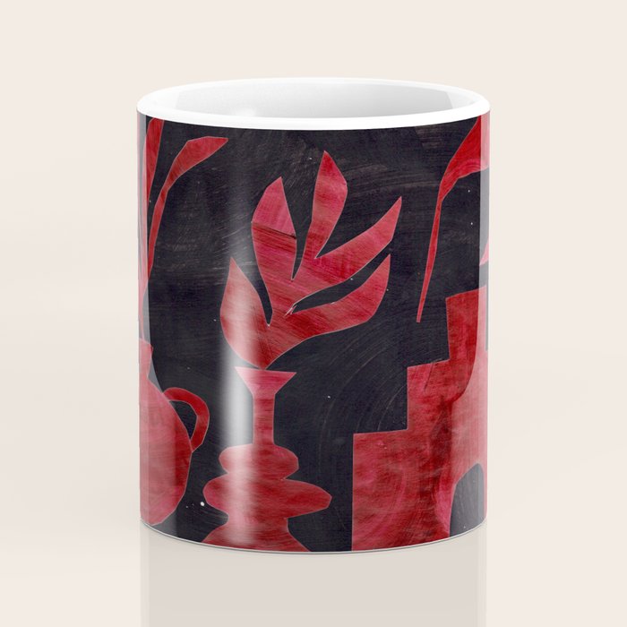 Crimson Village At Night  Coffee Mug Gallery Image 4