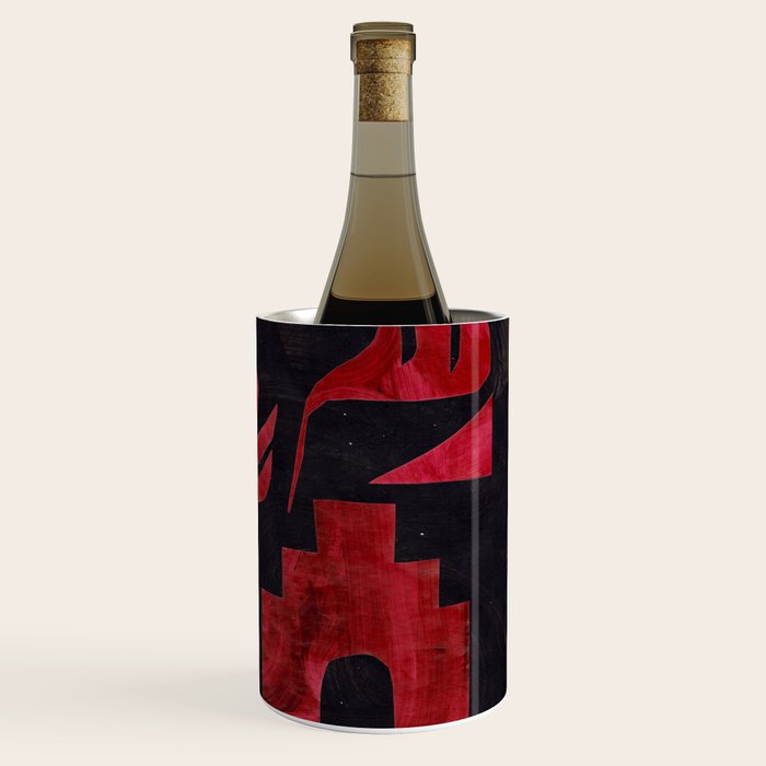 Crimson Village At Night  Wine Chiller Gallery Image 3
