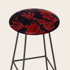 Crimson Village At Night  Stool Gallery Image 2