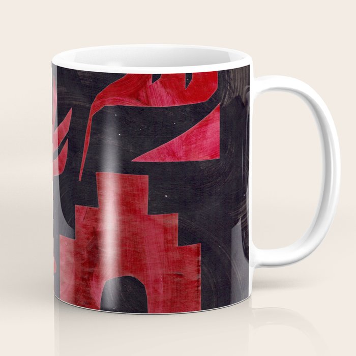 Crimson Village At Night  Coffee Mug Gallery Image 1