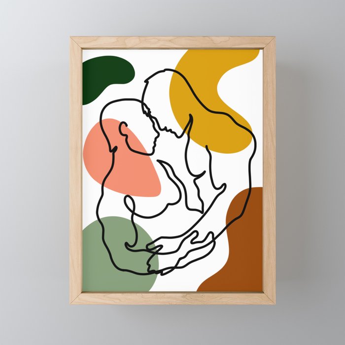 NOODDOOD Lines 7 Mini Art Print Gallery Image 1
