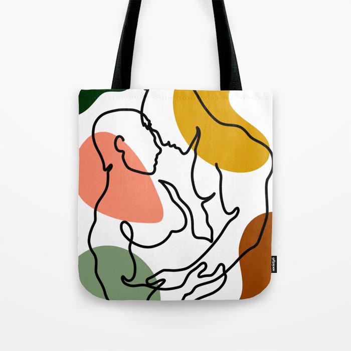 NOODDOOD Lines 7 Tote Bag Gallery Image 1