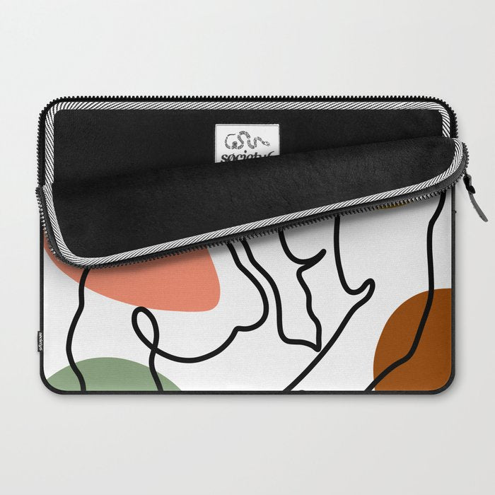 NOODDOOD Lines 7 Laptop Sleeve Gallery Image 2