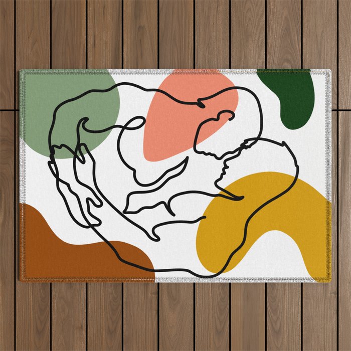 NOODDOOD Lines 7 Outdoor Rug Gallery Image 1