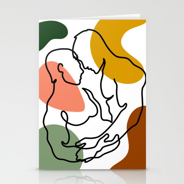 NOODDOOD Lines 7 Stationery Card Gallery Image 2