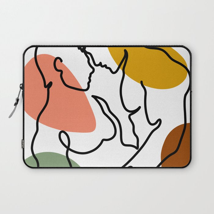 NOODDOOD Lines 7 Laptop Sleeve Gallery Image 1