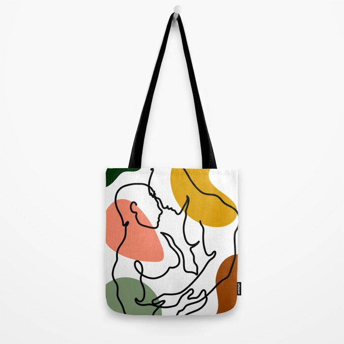 NOODDOOD Lines 7 Tote Bag Gallery Image 2