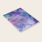 Abstract Colorful Purple Watercolor Notebook Gallery Image 3