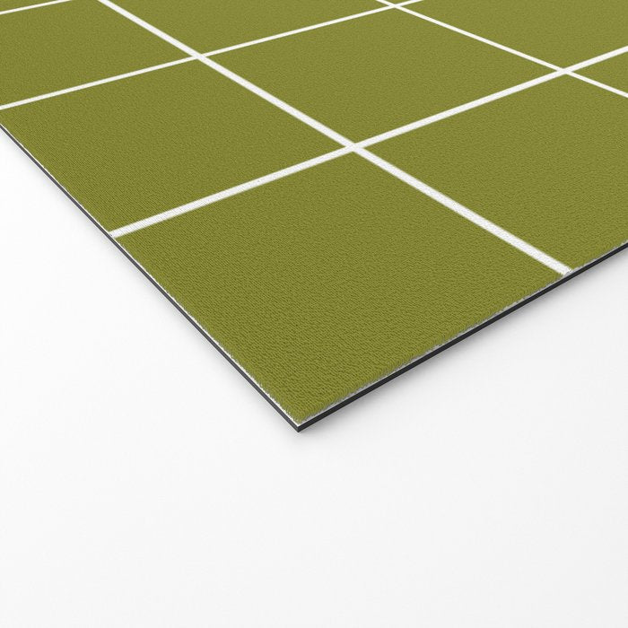 Grid (Matcha Green) Welcome Mat Gallery Image 2