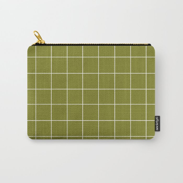 Grid (Matcha Green) Carry All Pouch Gallery Image 1
