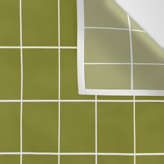 Grid (Matcha Green) Wall Tapestry Gallery Image 3
