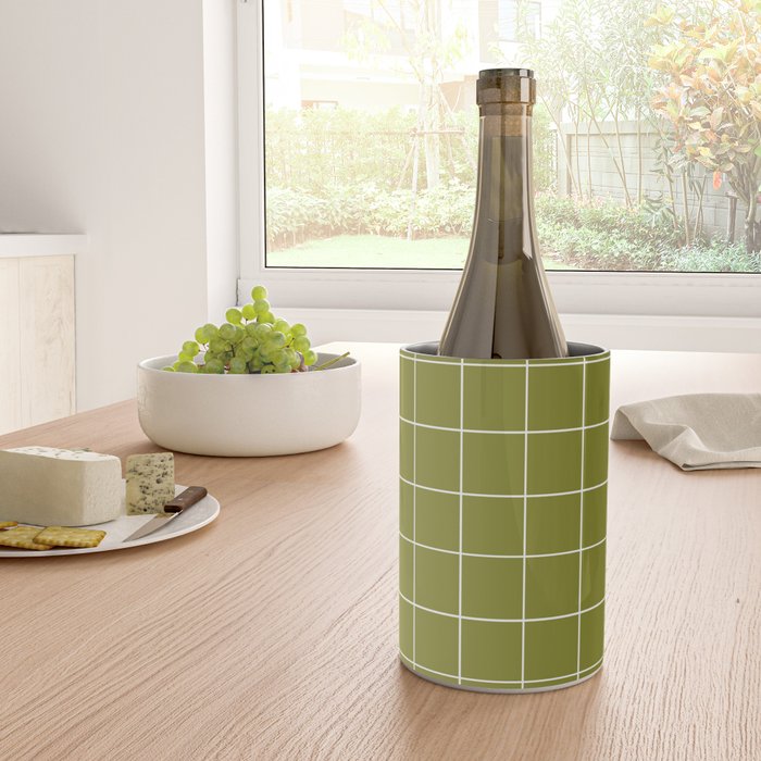 Grid (Matcha Green) Wine Chiller Gallery Image 4