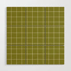 Grid (Matcha Green) Wood Wall Art Gallery Image 1