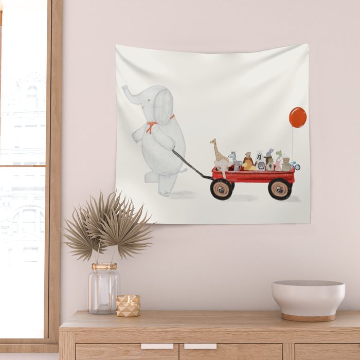 little toys Wall Tapestry Gallery Image 2