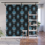 Ocean Bloom Wall Mural Gallery Image 1