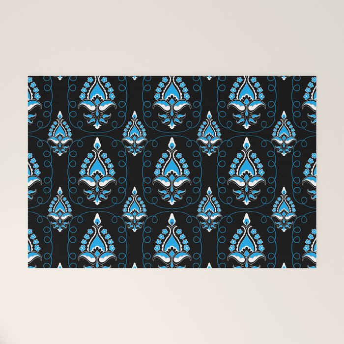 Ocean Bloom Welcome Mat Gallery Image 1