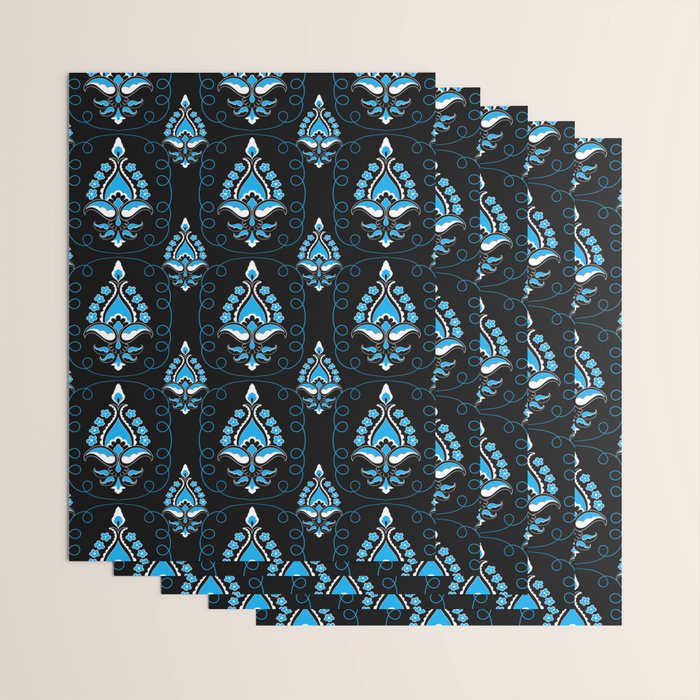 Ocean Bloom Wrapping Paper Gallery Image 3