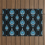 Ocean Bloom Outdoor Rug Gallery Image 1