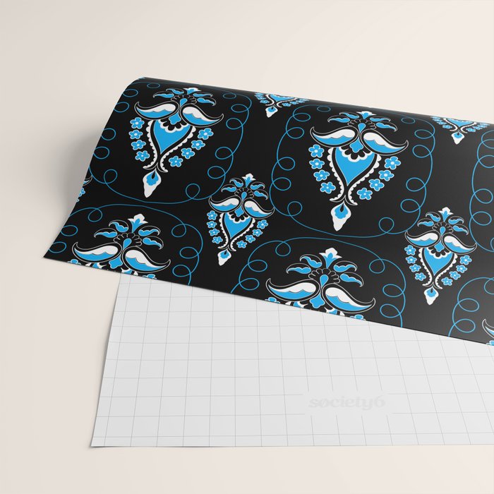 Ocean Bloom Wrapping Paper Gallery Image 2