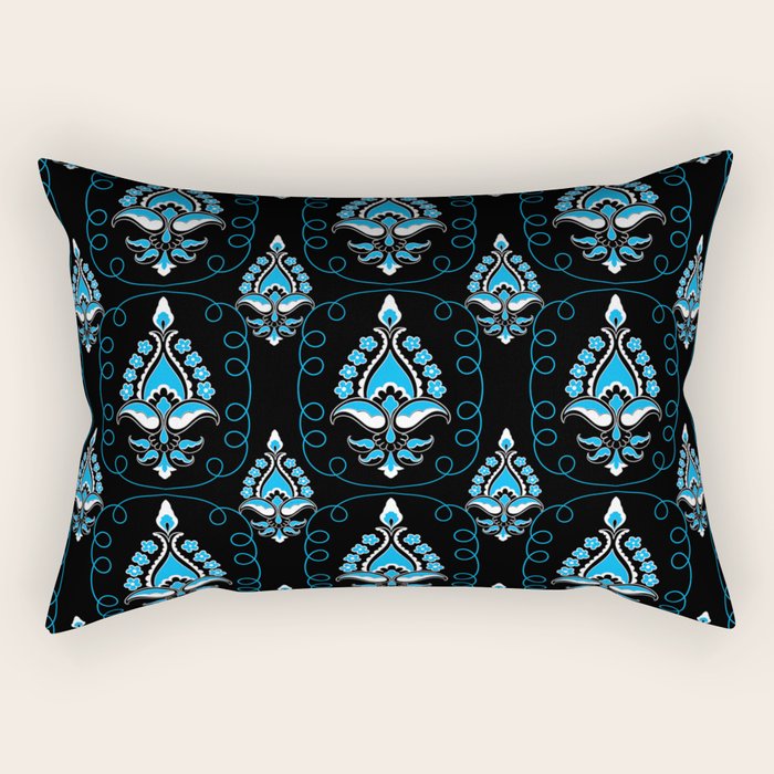 Ocean Bloom Rectangular Pillow Gallery Image 2