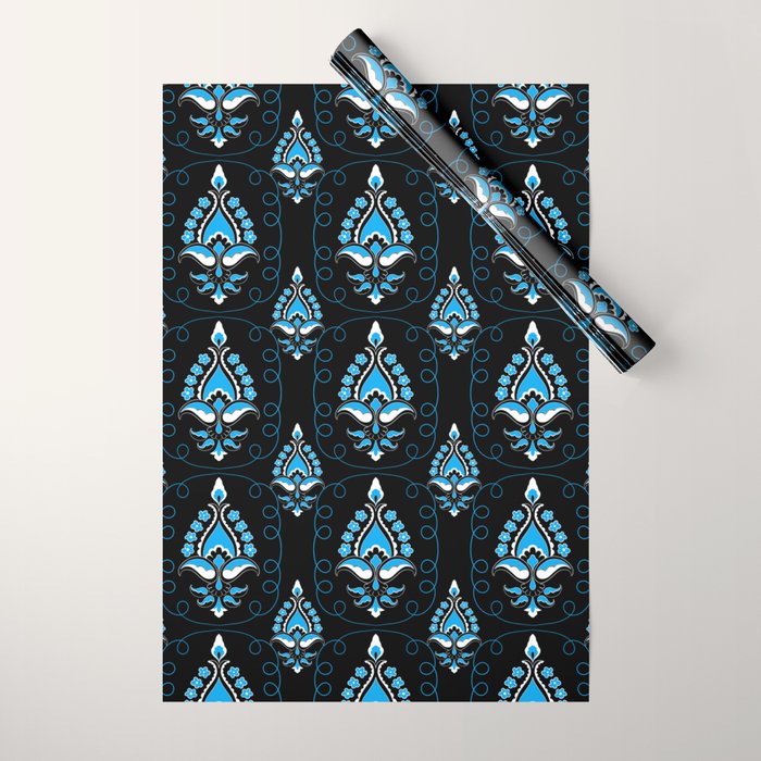 Ocean Bloom Wrapping Paper Gallery Image 1