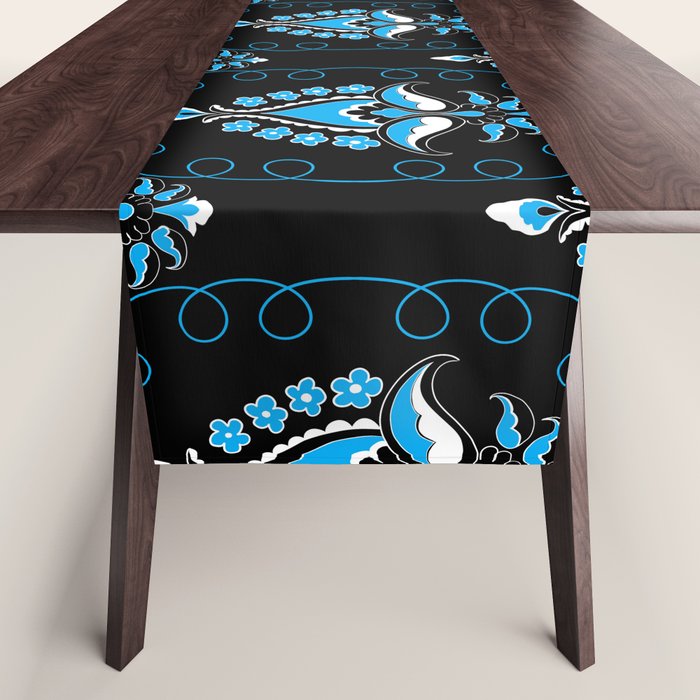 Ocean Bloom Table Runner Gallery Image 1