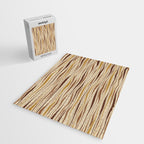 Irregular Lines / Brown & Yellow Jigsaw Puzzle Gallery Image 2