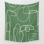 Lines in Space 7 Wall Tapestry Gallery Image 4