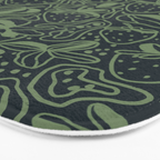 Green strawberries Bath Mat Gallery Image 3