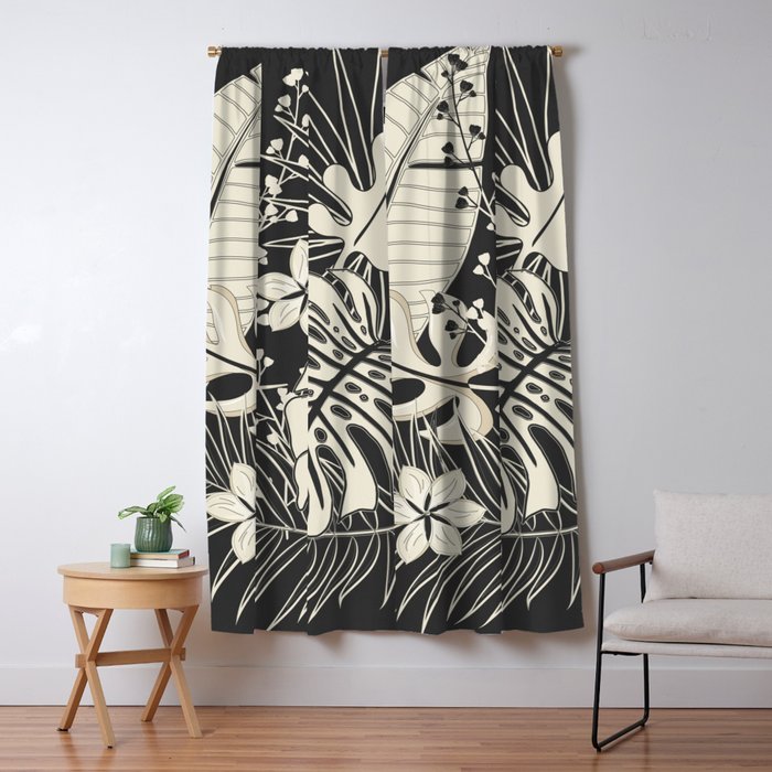 Minimal Botanica 1 Window Curtain Gallery Image 5