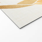 Metallic Gold Bird of Paradise Welcome Mat Gallery Image 2