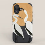 Two Abstract Birds I iPhone Case Gallery Image 1