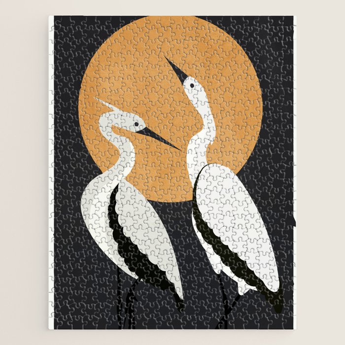 Two Abstract Birds I Jigsaw Puzzle Gallery Image 1