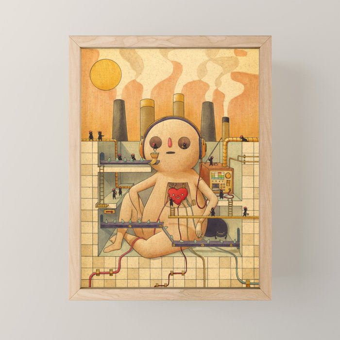 Feelings Factory Mini Art Print Gallery Image 1
