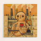 Feelings Factory Wood Wall Art Gallery Image 1