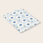 Flower field - charming blue Notebook Gallery Image 3