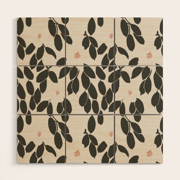 Zooey Magnolia Wood Wall Art Gallery Image 1