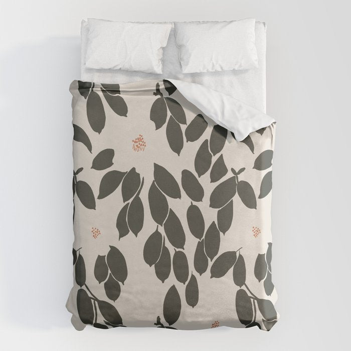 Zooey Magnolia Duvet Cover Gallery Image 6