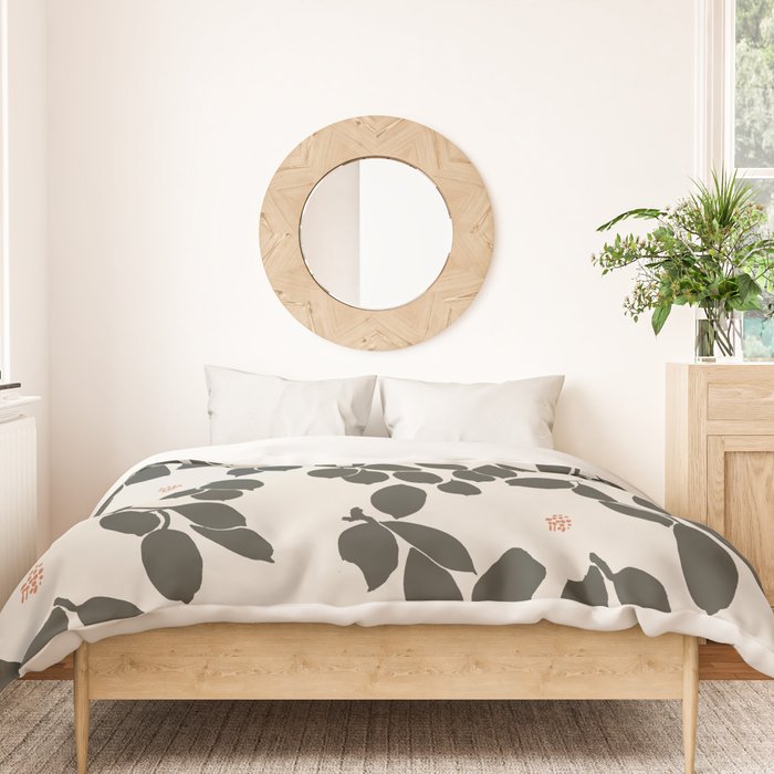 Zooey Magnolia Duvet Cover Gallery Image 3