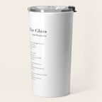 The Man In The Glass by Dale Wimbrow Travel Mug Gallery Image 2